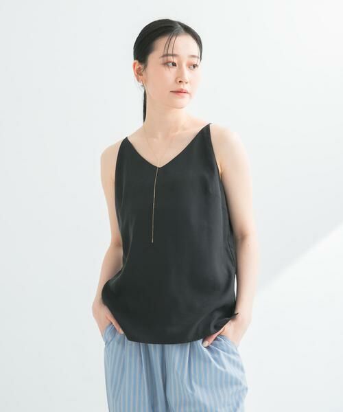 URBAN RESEARCH / アーバンリサーチ キャミソール・チューブトップ | 『接触冷感』キュプラキャミトップ | 詳細7