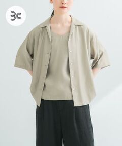 URBAN RESEARCH / アーバンリサーチ シャツ・ブラウス | 『接触冷感』キュプラオープンカラーシャツ