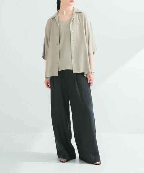 URBAN RESEARCH / アーバンリサーチ シャツ・ブラウス | 『接触冷感』キュプラオープンカラーシャツ | 詳細6