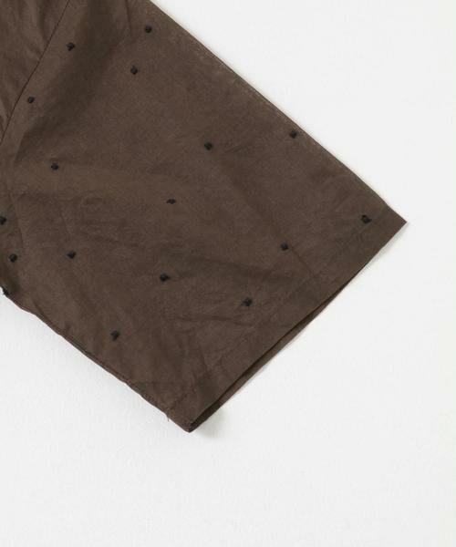 URBAN RESEARCH / アーバンリサーチ シャツ・ブラウス | new basic　オーガンジードットオープンカラーシャツ | 詳細5