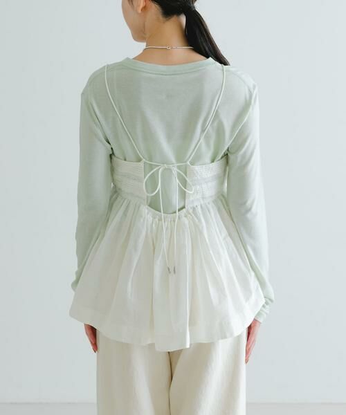 URBAN RESEARCH / アーバンリサーチ キャミソール・チューブトップ | レース切り替えキャミブラウス | 詳細10