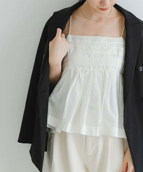 URBAN RESEARCH / アーバンリサーチ キャミソール・チューブトップ | レース切り替えキャミブラウス | 詳細6