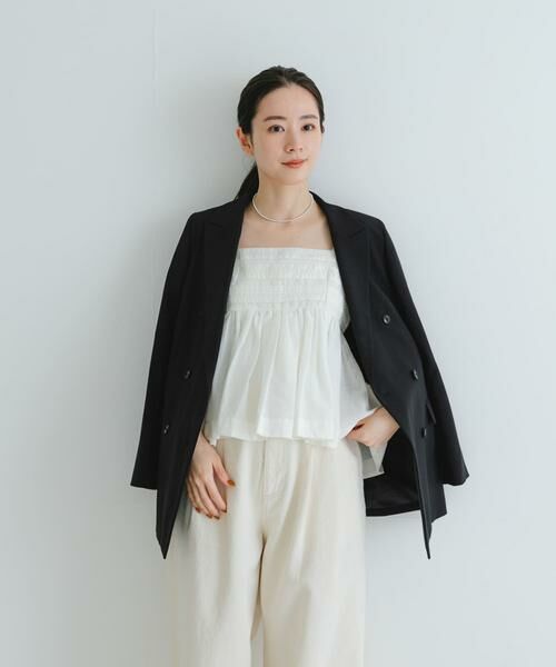 URBAN RESEARCH / アーバンリサーチ キャミソール・チューブトップ | レース切り替えキャミブラウス | 詳細7