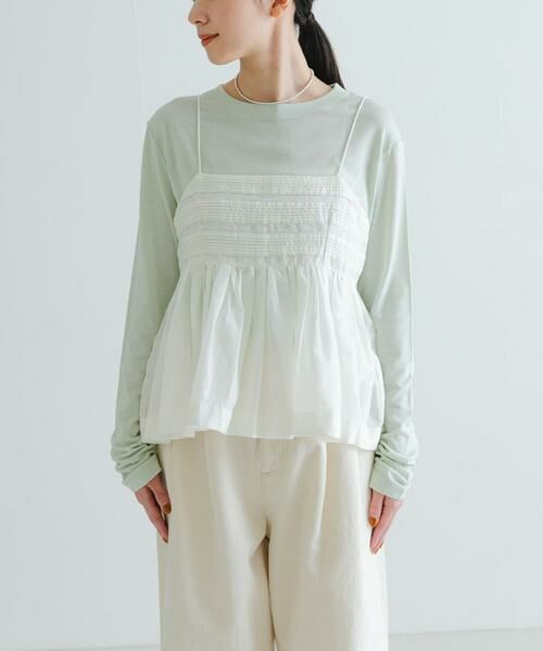 URBAN RESEARCH / アーバンリサーチ キャミソール・チューブトップ | レース切り替えキャミブラウス | 詳細8