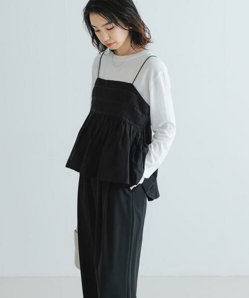 URBAN RESEARCH / アーバンリサーチ キャミソール・チューブトップ | レース切り替えキャミブラウス | 詳細17