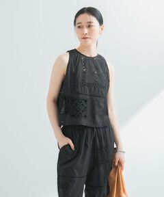 URBAN RESEARCH / アーバンリサーチ ベスト | パッチワークレーストップス