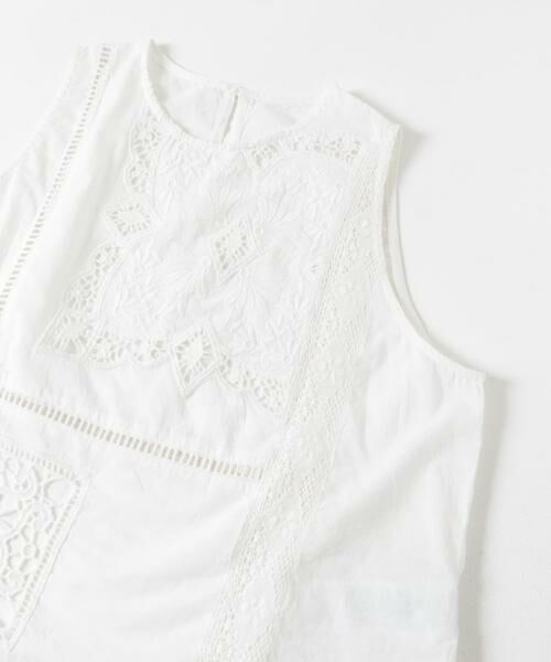 URBAN RESEARCH / アーバンリサーチ ベスト | パッチワークレーストップス | 詳細9