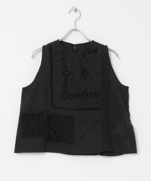 URBAN RESEARCH / アーバンリサーチ ベスト | パッチワークレーストップス | 詳細25