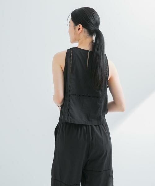 URBAN RESEARCH / アーバンリサーチ ベスト | パッチワークレーストップス | 詳細18