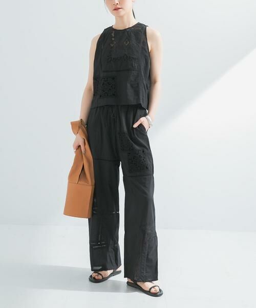 URBAN RESEARCH / アーバンリサーチ ベスト | パッチワークレーストップス | 詳細20