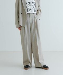 URBAN RESEARCH / アーバンリサーチ その他パンツ | 『UVカット/吸水速乾/イージーケア』『UR TECH DRYLUXE』ツイードワイドパンツ