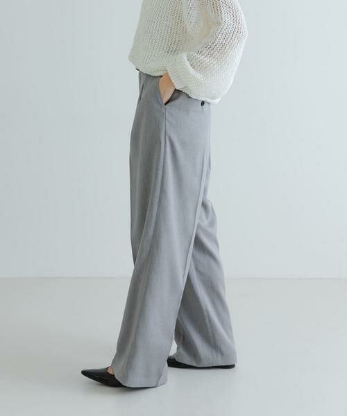 URBAN RESEARCH / アーバンリサーチ その他パンツ | 『UVカット/吸水速乾/イージーケア』『UR TECH DRYLUXE』ツイードワイドパンツ | 詳細3