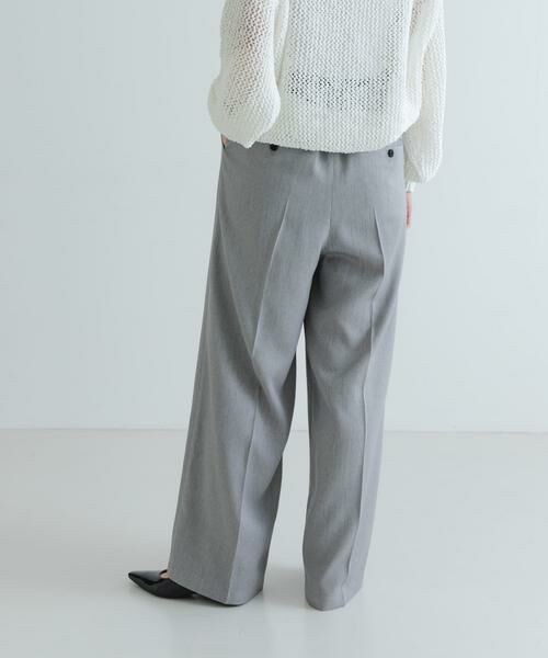 URBAN RESEARCH / アーバンリサーチ その他パンツ | 『UVカット/吸水速乾/イージーケア』『UR TECH DRYLUXE』ツイードワイドパンツ | 詳細4