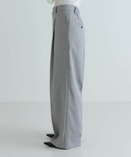 URBAN RESEARCH / アーバンリサーチ その他パンツ | 『UVカット/吸水速乾/イージーケア』『UR TECH DRYLUXE』ツイードワイドパンツ | 詳細9