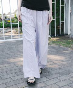 URBAN RESEARCH / アーバンリサーチ その他パンツ | new basic　インドコットンサッカーストライプパンツ