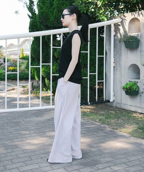 URBAN RESEARCH / アーバンリサーチ その他パンツ | new basic　インドコットンサッカーストライプパンツ | 詳細2