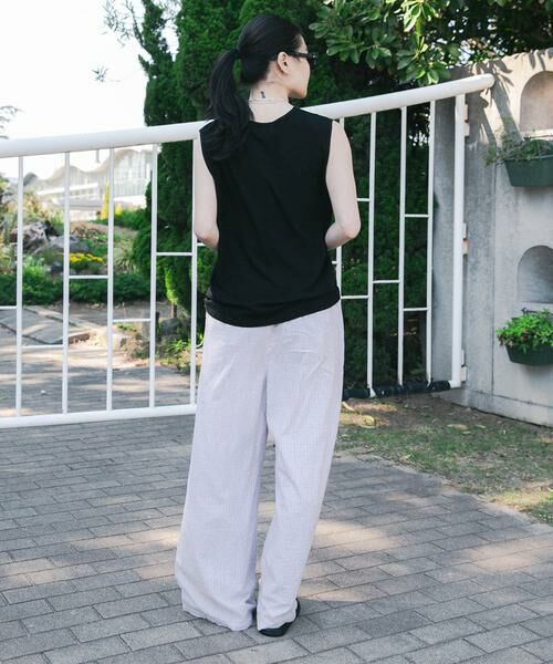 URBAN RESEARCH / アーバンリサーチ その他パンツ | new basic　インドコットンサッカーストライプパンツ | 詳細3