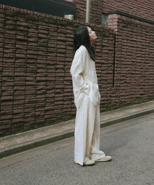 URBAN RESEARCH / アーバンリサーチ その他パンツ | new basic　インドコットンサッカーストライプパンツ | 詳細17