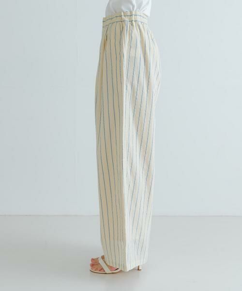 URBAN RESEARCH / アーバンリサーチ その他パンツ | new basic　インドコットンサッカーストライプパンツ | 詳細22