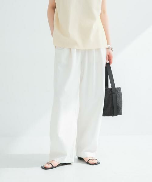 URBAN RESEARCH/アーバンリサーチ 『3サイズ展開』チノイージーパンツ オフホワイト 38 URBAN RESEARCH/アーバンリサーチ 『3サイズ展開』チノイージーパンツ オフホワイト 38