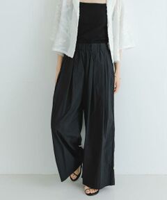 URBAN RESEARCH / アーバンリサーチ その他パンツ | 『撥水/UVカット/接触冷感/イージーケア』『UR TECH』ギャザーワイドパンツ