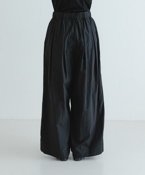 URBAN RESEARCH / アーバンリサーチ その他パンツ | 『撥水/UVカット/接触冷感/イージーケア』『UR TECH』ギャザーワイドパンツ | 詳細10