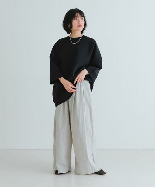 URBAN RESEARCH / アーバンリサーチ その他パンツ | 『撥水/UVカット/接触冷感/イージーケア』『UR TECH』ギャザーワイドパンツ | 詳細17