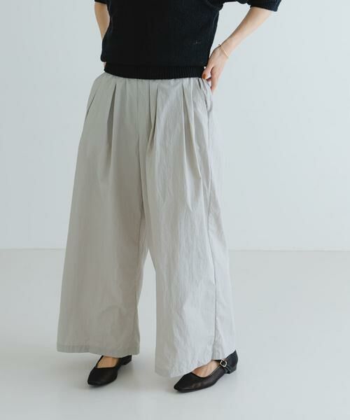 URBAN RESEARCH / アーバンリサーチ その他パンツ | 『撥水/UVカット/接触冷感/イージーケア』『UR TECH』ギャザーワイドパンツ | 詳細19