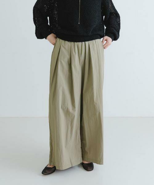 URBAN RESEARCH / アーバンリサーチ その他パンツ | 『撥水/UVカット/接触冷感/イージーケア』『UR TECH』ギャザーワイドパンツ | 詳細26