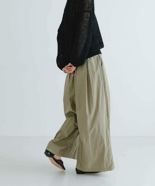 URBAN RESEARCH / アーバンリサーチ その他パンツ | 『撥水/UVカット/接触冷感/イージーケア』『UR TECH』ギャザーワイドパンツ | 詳細27