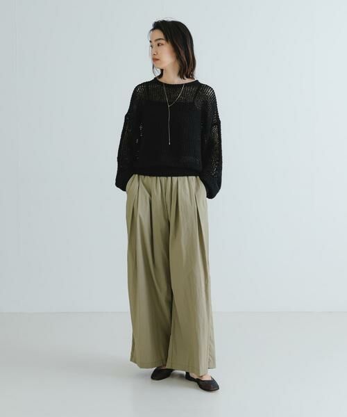 URBAN RESEARCH / アーバンリサーチ その他パンツ | 『撥水/UVカット/接触冷感/イージーケア』『UR TECH』ギャザーワイドパンツ | 詳細28