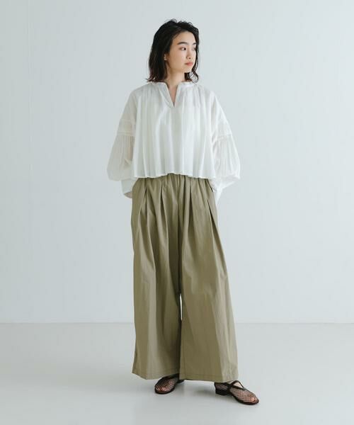 URBAN RESEARCH / アーバンリサーチ その他パンツ | 『撥水/UVカット/接触冷感/イージーケア』『UR TECH』ギャザーワイドパンツ | 詳細29