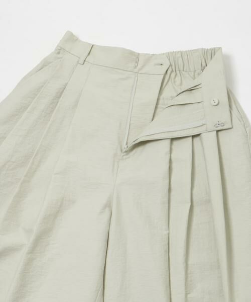 URBAN RESEARCH / アーバンリサーチ その他パンツ | 『2サイズ展開』コットンナイロンタックワイドパンツ | 詳細7
