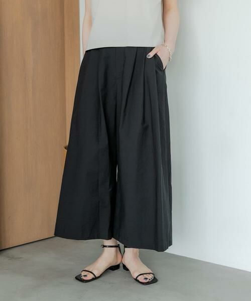 URBAN RESEARCH / アーバンリサーチ その他パンツ | 『2サイズ展開』コットンナイロンタックワイドパンツ | 詳細13