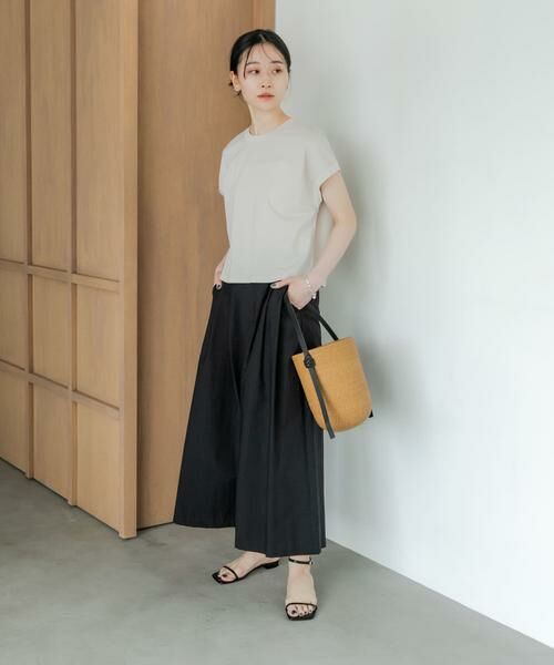 URBAN RESEARCH / アーバンリサーチ その他パンツ | 『2サイズ展開』コットンナイロンタックワイドパンツ | 詳細15