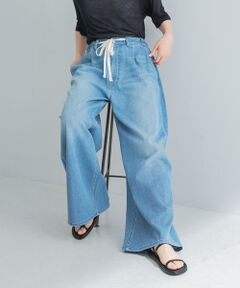 URBAN RESEARCH / アーバンリサーチ デニムパンツ | 『3サイズ展開』綿麻デニムイージーパンツ