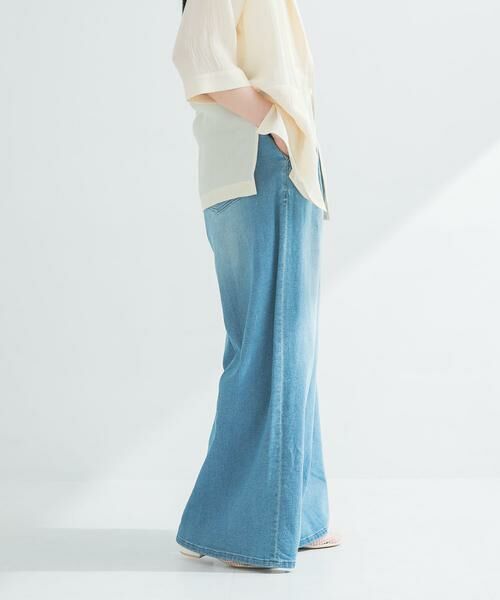 URBAN RESEARCH / アーバンリサーチ デニムパンツ | 『3サイズ展開』綿麻デニムイージーパンツ | 詳細14