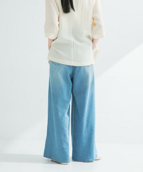 URBAN RESEARCH / アーバンリサーチ デニムパンツ | 『3サイズ展開』綿麻デニムイージーパンツ | 詳細15