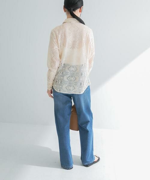 URBAN RESEARCH / アーバンリサーチ デニムパンツ | 『3サイズ展開』綿麻デニムワイドストレートパンツ | 詳細18