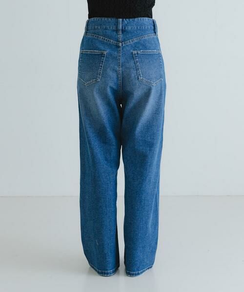 URBAN RESEARCH / アーバンリサーチ デニムパンツ | 『3サイズ展開』綿麻デニムワイドストレートパンツ | 詳細23