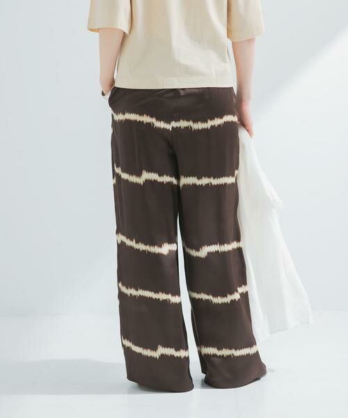 URBAN RESEARCH / アーバンリサーチ その他パンツ | 『2サイズ展開』シルクミックスボーダープリントパンツ | 詳細4