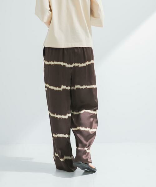 URBAN RESEARCH / アーバンリサーチ その他パンツ | 『2サイズ展開』シルクミックスボーダープリントパンツ | 詳細5