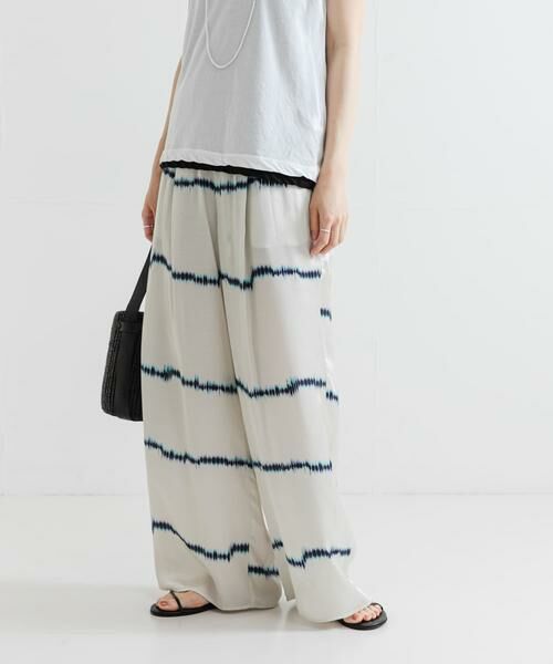 URBAN RESEARCH / アーバンリサーチ その他パンツ | 『2サイズ展開』シルクミックスボーダープリントパンツ | 詳細23