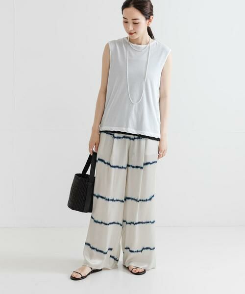 URBAN RESEARCH / アーバンリサーチ その他パンツ | 『2サイズ展開』シルクミックスボーダープリントパンツ | 詳細27