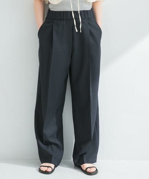 URBAN RESEARCH / アーバンリサーチ その他パンツ | 『イージーケア』ワイドギャザースラックス | 詳細1