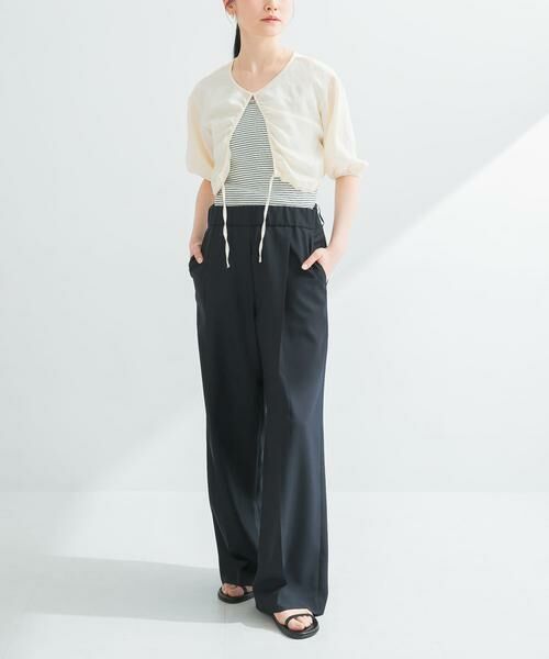 URBAN RESEARCH / アーバンリサーチ その他パンツ | 『イージーケア』ワイドギャザースラックス | 詳細5