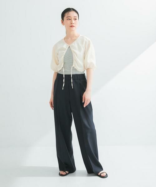 URBAN RESEARCH / アーバンリサーチ その他パンツ | 『イージーケア』ワイドギャザースラックス | 詳細6