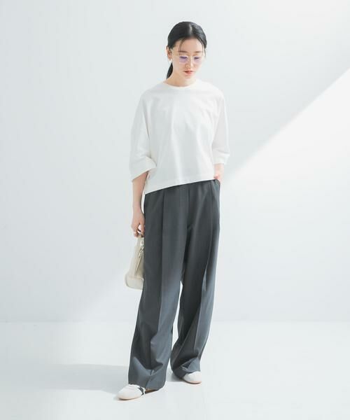 URBAN RESEARCH / アーバンリサーチ その他パンツ | 『イージーケア』ワイドギャザースラックス | 詳細18