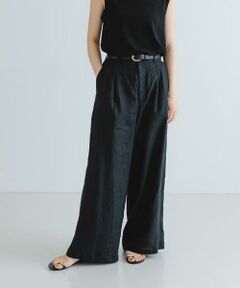 URBAN RESEARCH / アーバンリサーチ その他パンツ | 『3サイズ展開』new basic　リネンイージーワイドスラックス