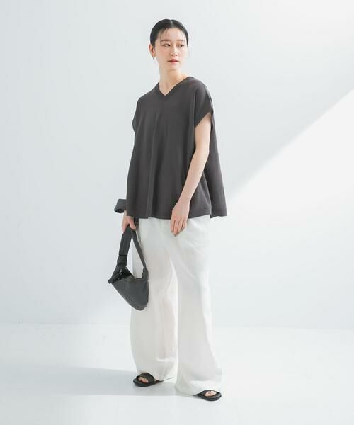 URBAN RESEARCH / アーバンリサーチ その他パンツ | 『3サイズ展開』new basic　リネンイージーワイドスラックス | 詳細7